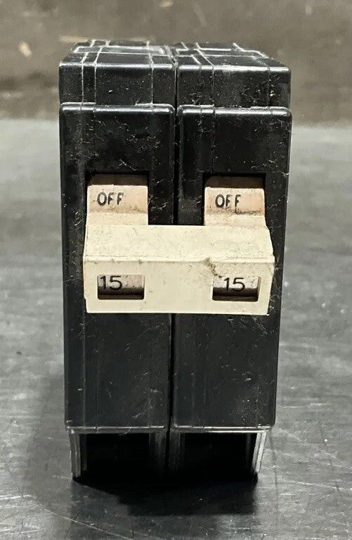 Cutler-Hammer CH215 2 Pole 15A 240-Volt Circuit Breaker Nos Surplus
