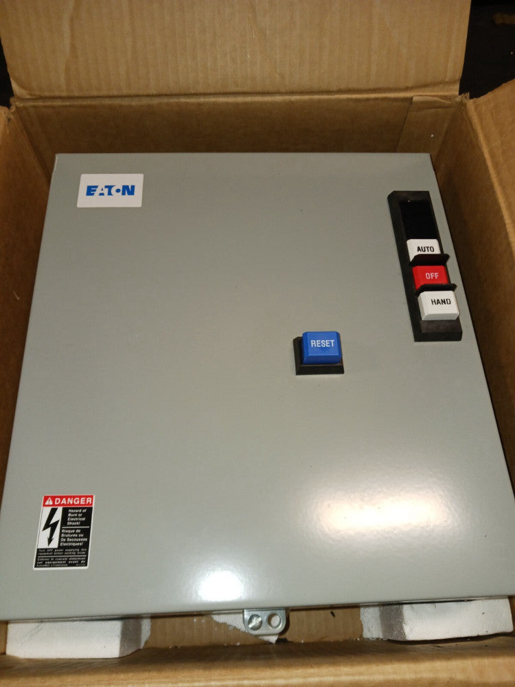 NEW EATON SIZE 0 ENCLOSED MOTOR STARTER AN16BN0 ECH0701CHA