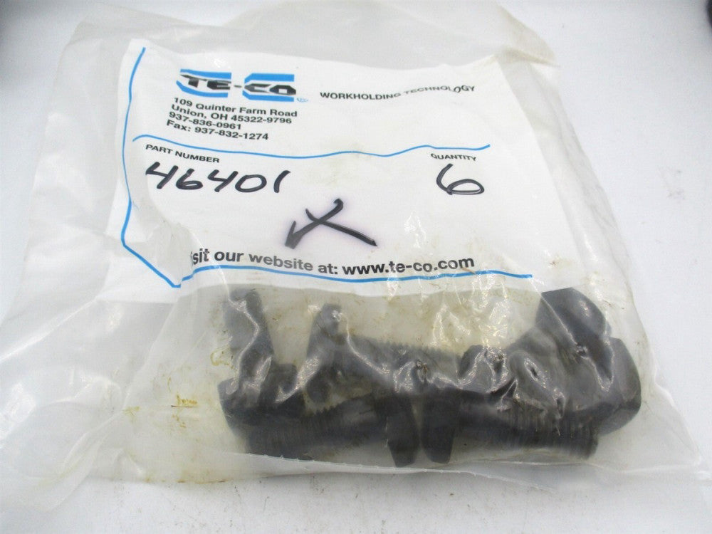 TE-CO (46401) 1/2-13 Medium Carbon Steel Black Oxide Tugger T-Bolts -Pack of 6
