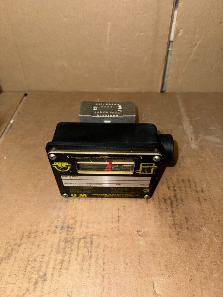 UFM UNIVERSAL FLOW MONITORS, INC. 3850-A-1 FLOW METER, NEW-NO BOX!