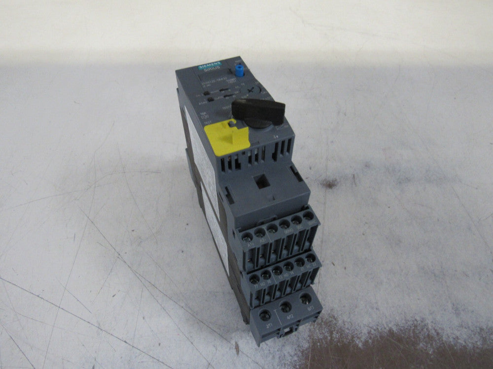 SIEMENS SIRIUS 3RA6120-1BB32 MANUAL MOTOR CONTROLLER 0.32-1.25A NICE USED M/O !!