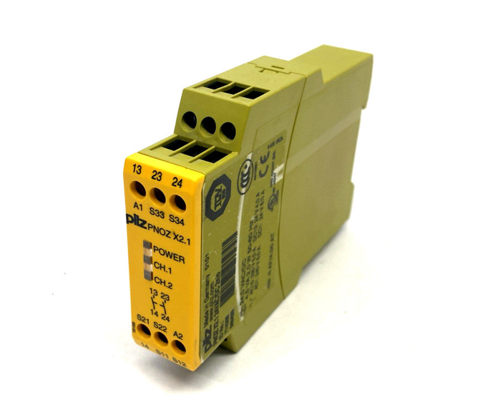 Pilz PNOZ X2.1 24VAC/DC 2n/o Safety Relay 24V AC/DC 774306