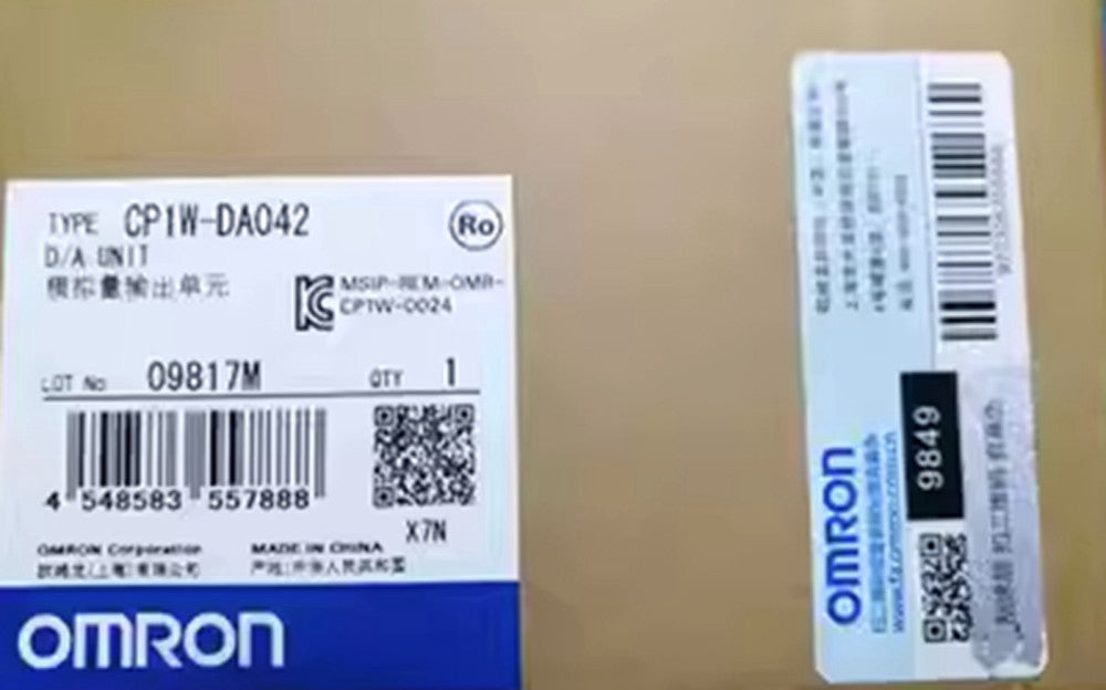 One Brand New Omron CP1W-DA042 PLC Module