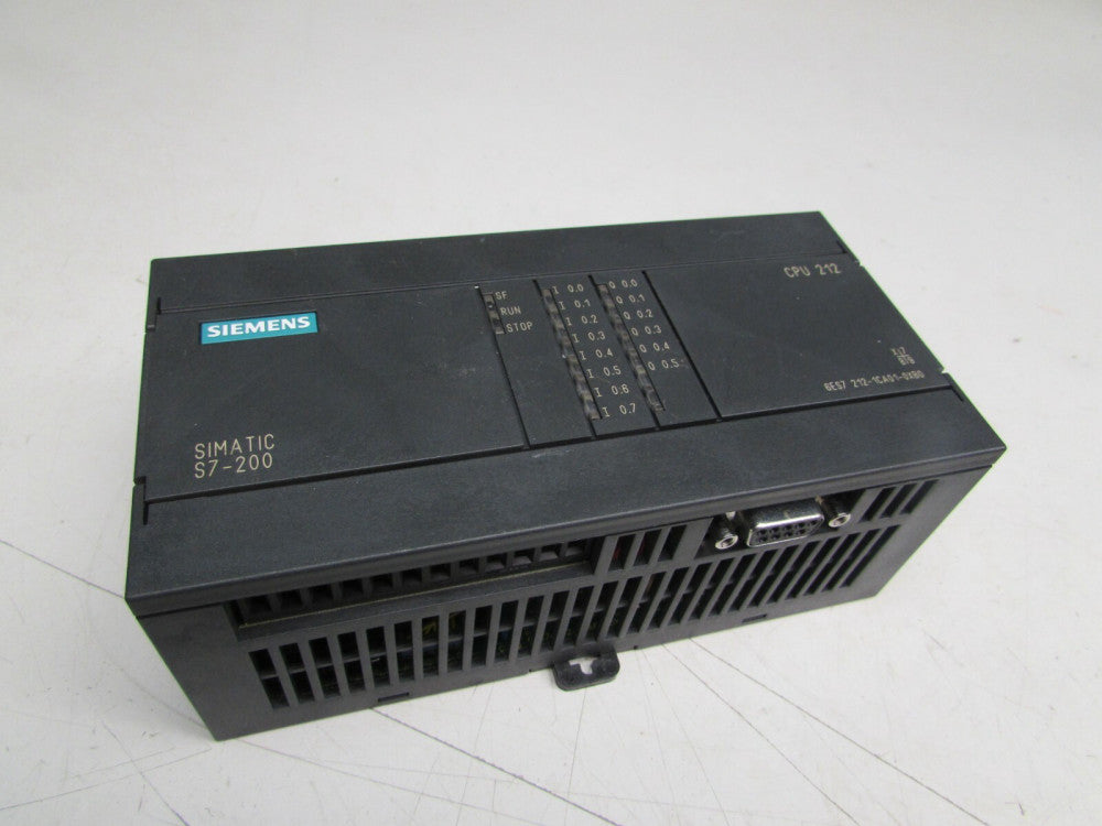 SIEMENS SIMATIC S7-200 6ES7212-1CA01-0XB0 CPU212 PROCESSOR MODULE XLNT USED!!M/O