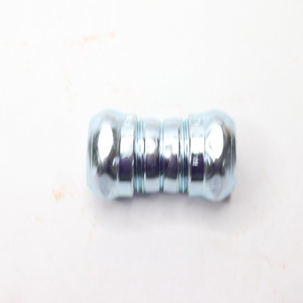 Coupling Compression Type Concrete Tight Metal Silver 1"