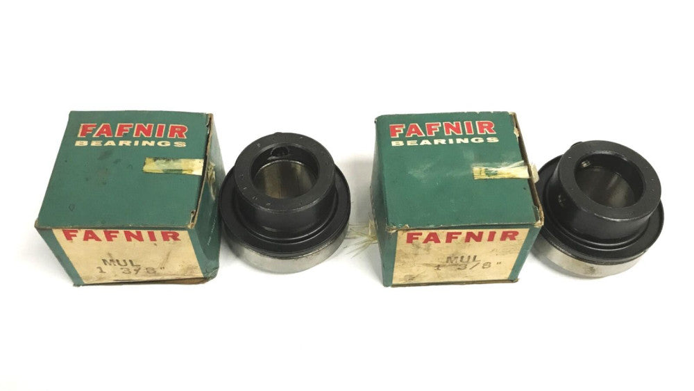 Fafnir 1-3/8 inch Insert Bearing with Collar L1106-C1/S1106KC1 [Lot of 2] NOS