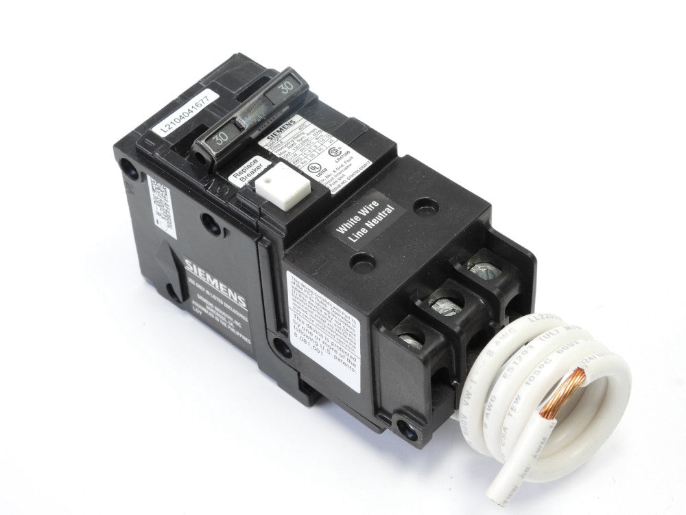 Siemens QF230A QPF 30-amp 2 -Pole GFCI Circuit Breaker & Ground Fault 120/240V