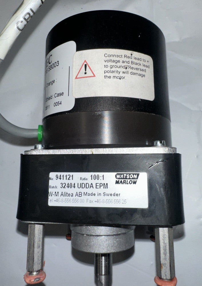 Premotec Motor 432201658003, Watson Marlow 941121 Gear Reducer, 90 Warranty