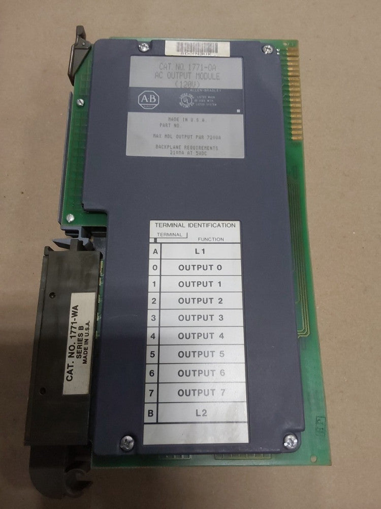 Allen Bradley 1771-OA AC Output Module 120V