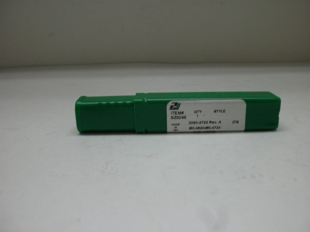 PRECISION SZ3243/2050-2722 REV. A TWIST DRILL BIT 0.4620/0.4724 PTD J25878 NIB