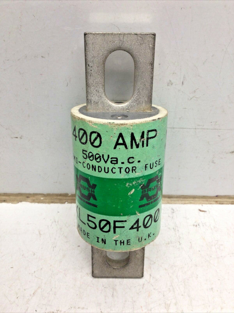 BRUSH XL50F400 Semi-Conductor Fuse 400 Amp 500VAC