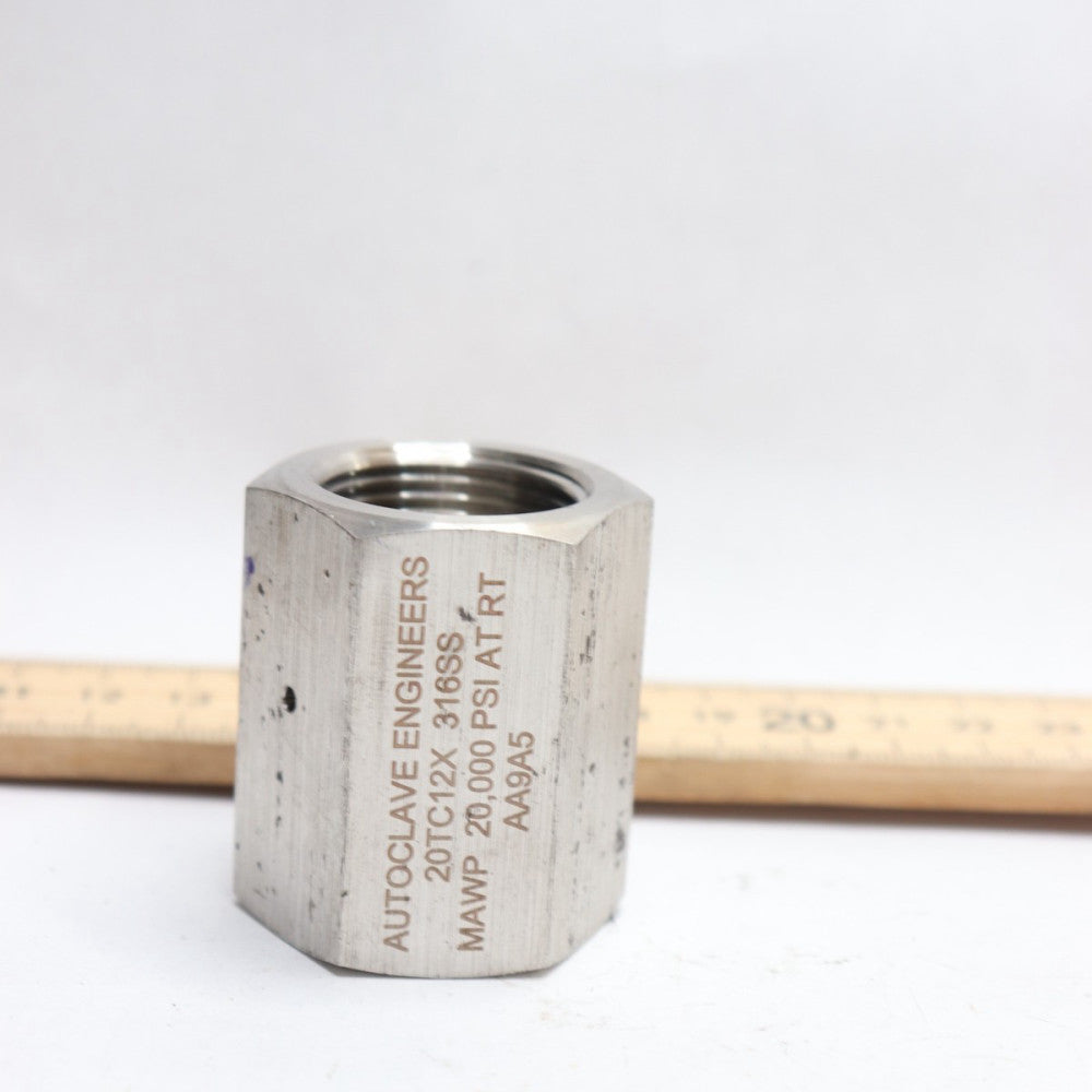 Autoclave Engineers Female Tube Cap 20TC12X - Incomplete