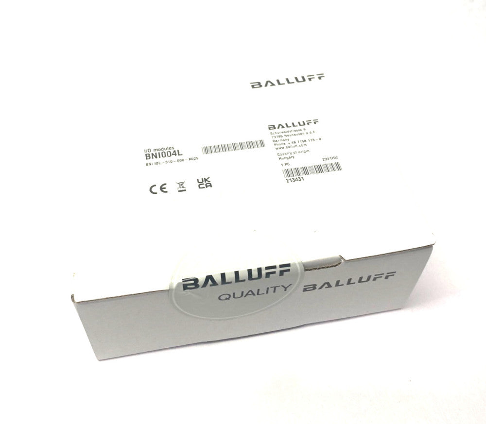 Balluff BNI004L Standard I/O Link Hub BNI IOL-310-000-K025