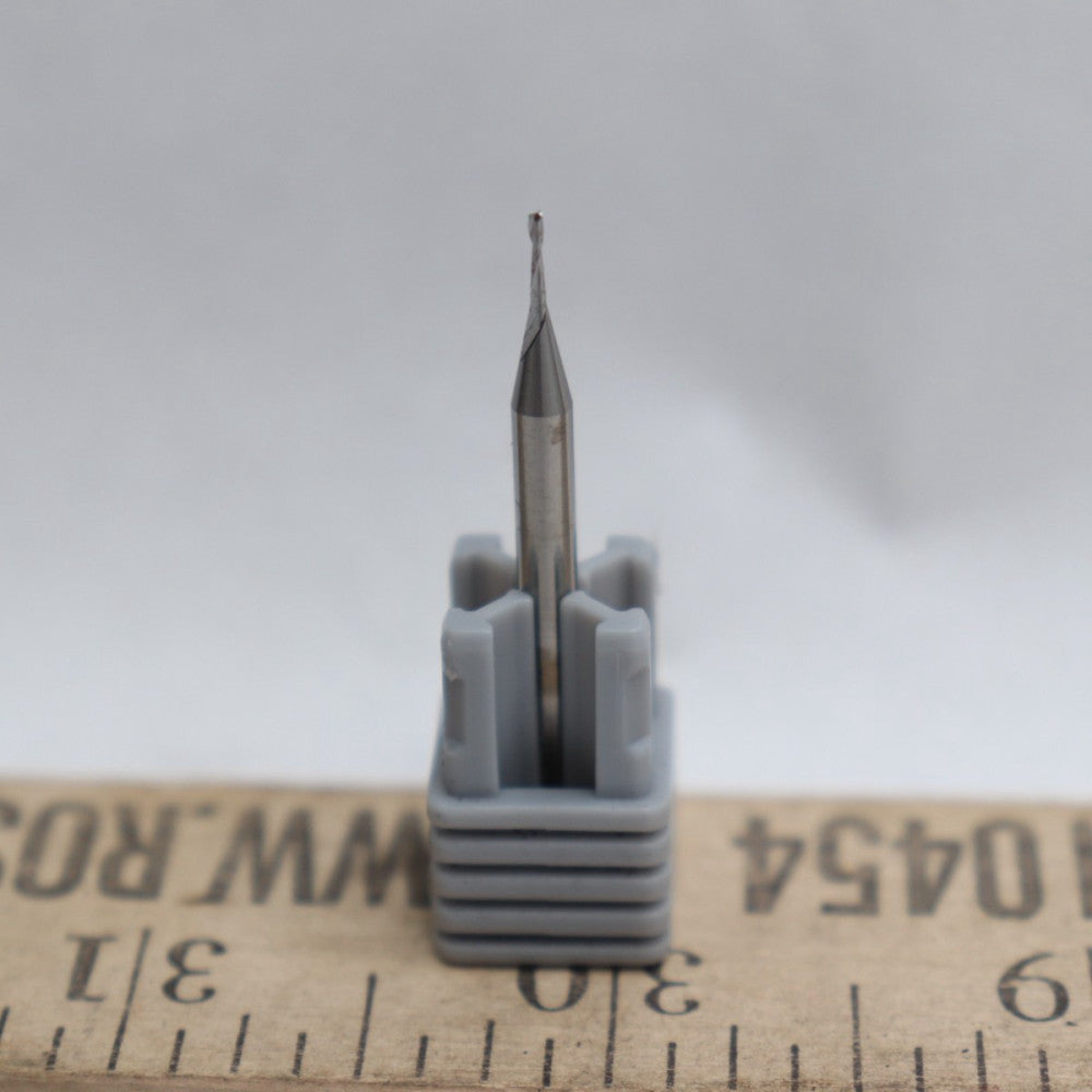 Harvey Tool Mini Ball-Nosed Endmill Carbide 2-Fl 1mm Milling Dia 3mm Shank