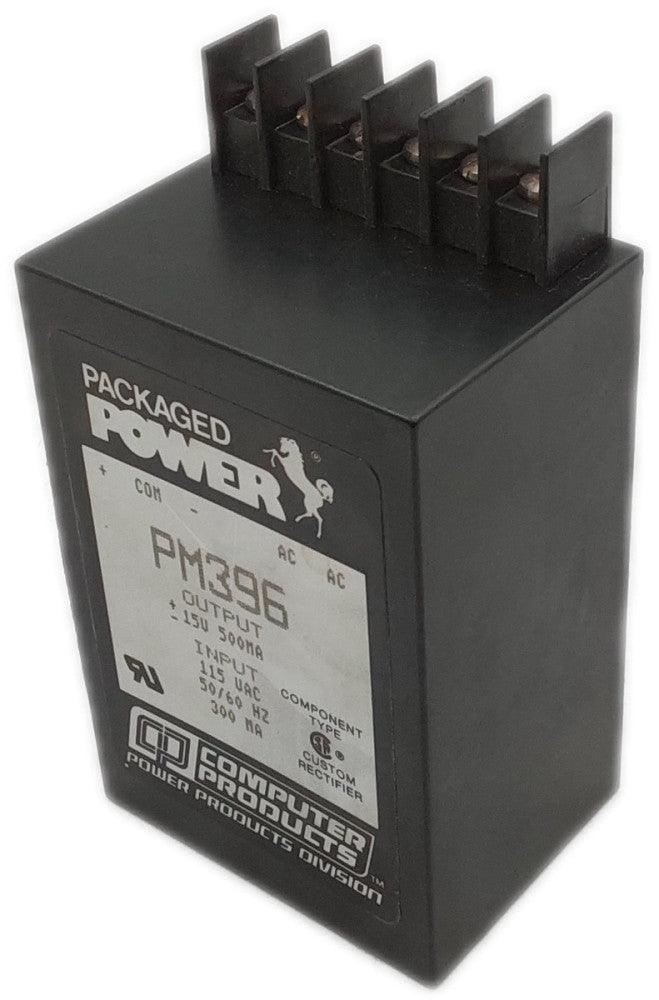Packaged Power PM396 15VDC/500mA Supply