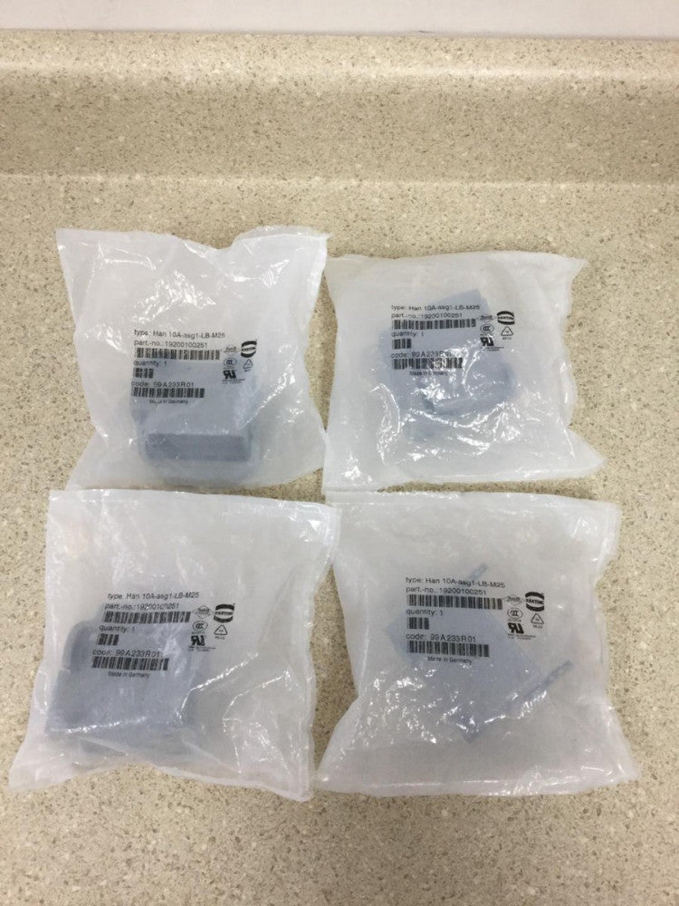 HARTING 19200100251 *NEW LOT OF 4