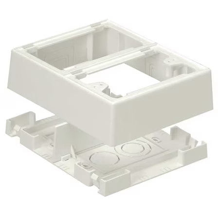 Panduit Jbp2fsiw Fast-Snap Box,Off White,Pvc,Boxes