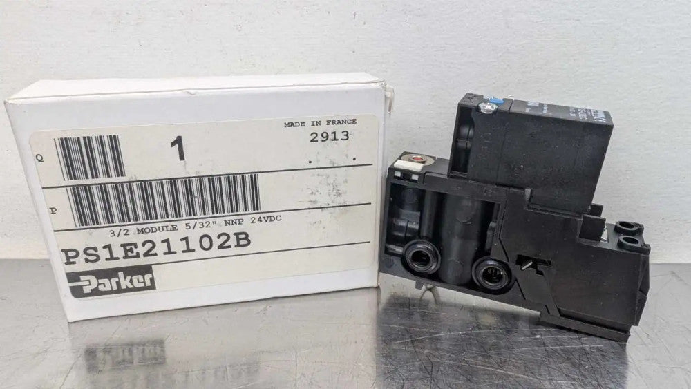 Parker PS1E21102B Solenoid Valve 5/32" 24VDC