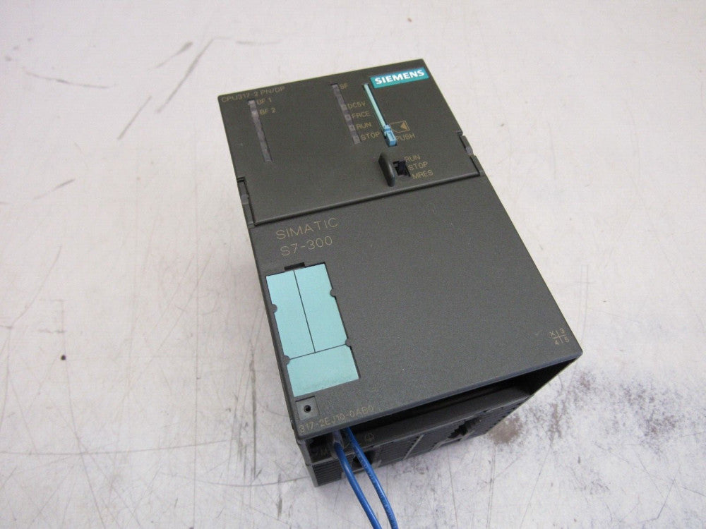 SIEMENS 6ES7317-2EJ10-0AB0 SIMATIC S7-300 CPU317-2 PN/DP XLNT USED TAKEOUT !!