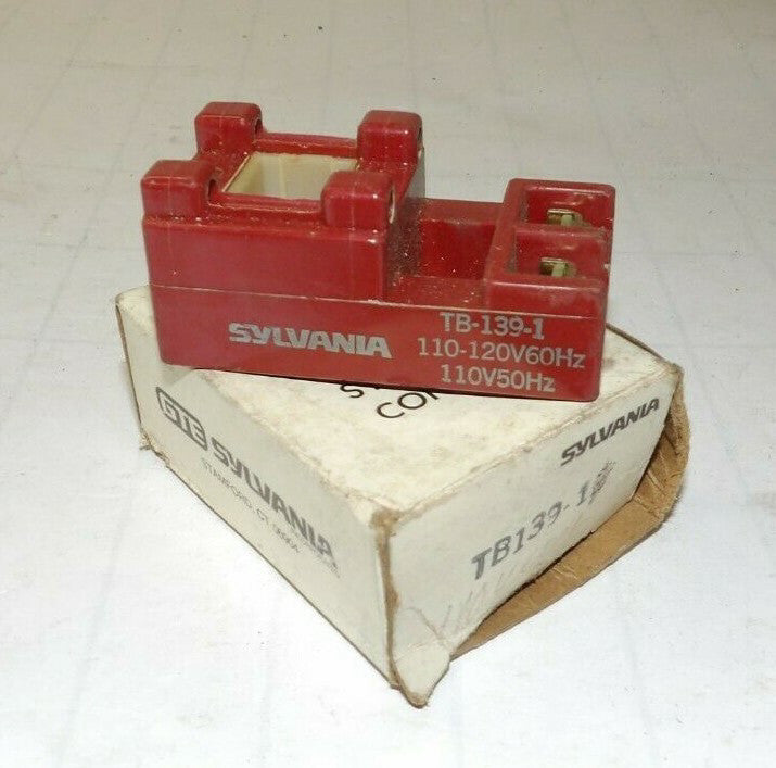 NEW SYLVANIA 110 / 120 VOLT STARTER COIL TB139-1 