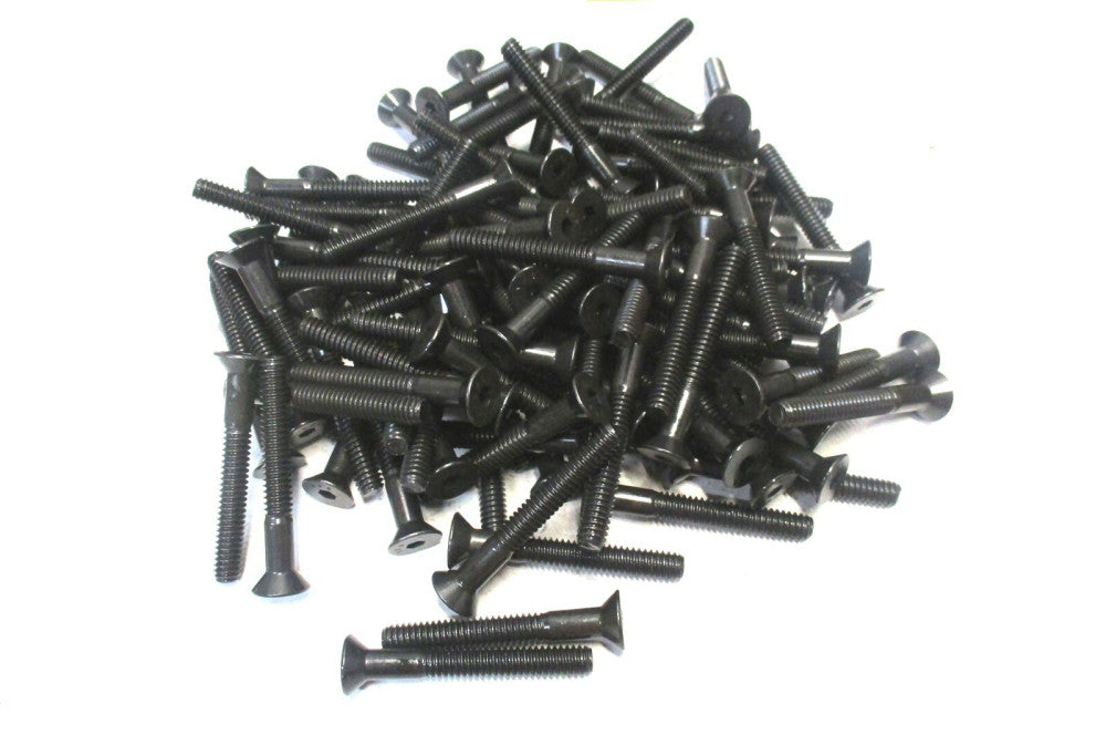 Brighton (211119) 1/4-20 UNC 2" OAL 5/32" Hex 82° Flat Cap Screw - Lot of 100