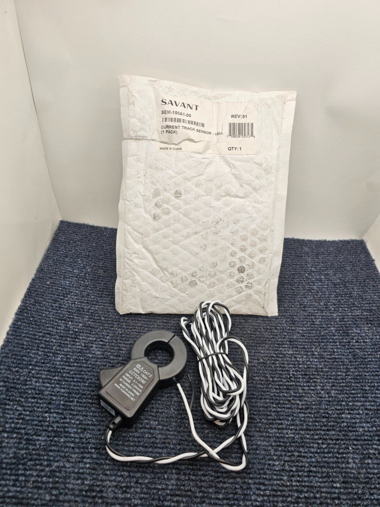 (QTY 1) Savant SEM-150A1-00  Current Track Transformer, Clip-on, 150 Amp