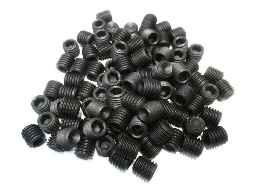 Brighton (533188) M12x1.75 Coarse 12mm OAL 6mm Hex Cup Point Set Screw - 100 QTY