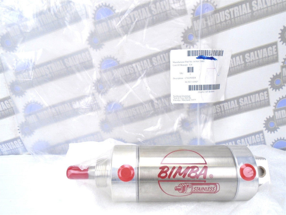 BIMBA - M-502.5-DXP - Air Cylinder - DBL Acting - Rear Pivot Mounting - (NEW)