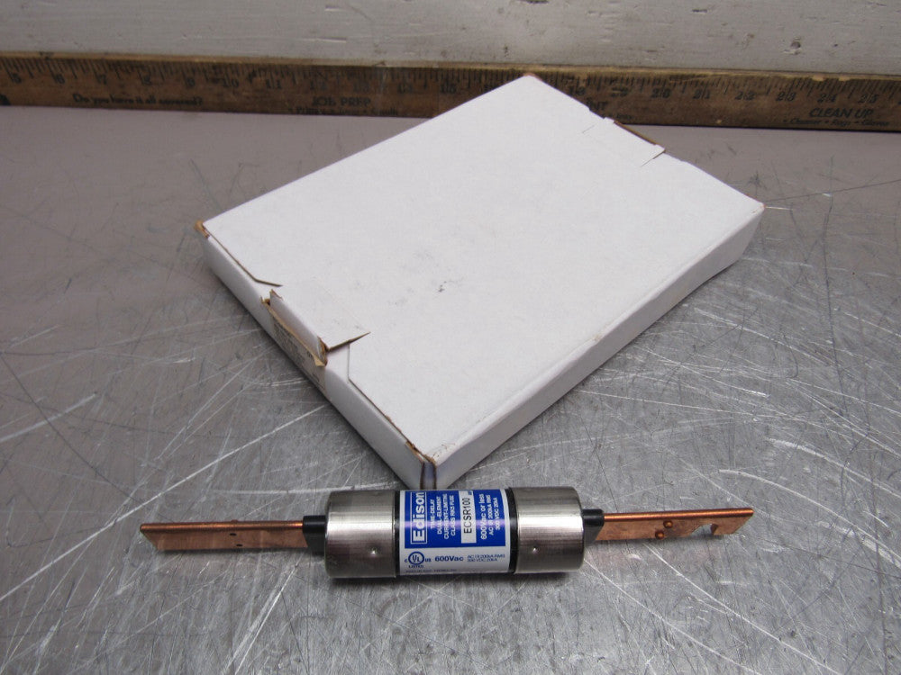 CASE OF 5QTY EDISON ECSR100 600V 100AMP CLASS RK5 FUSES NEW IN BOX !! MAKE OFFER