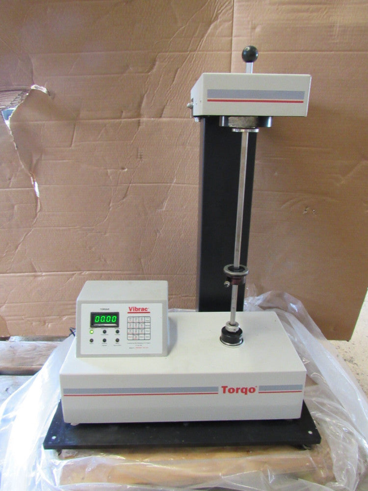 VIBRAC TORQO 1502-30 ELECTRONIC BOTTLE CAP TORQUE MEASURING SYSTEM 30IN.LB. XLNT