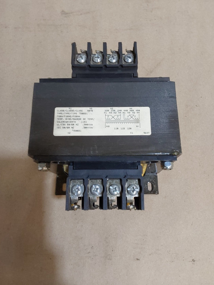 USED SQUARE D T500D1 0.500KVA INDUSTRIAL CONTROL TRANSFORMER