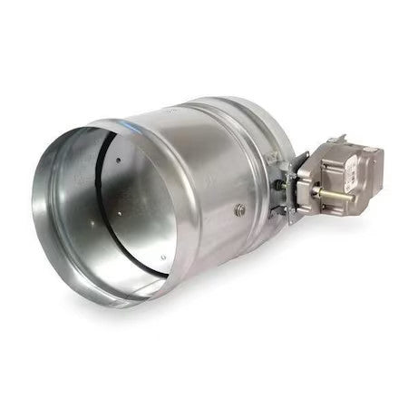 Dayton 3Hgl7 Round Fire/Smoke Damper,350F,120V