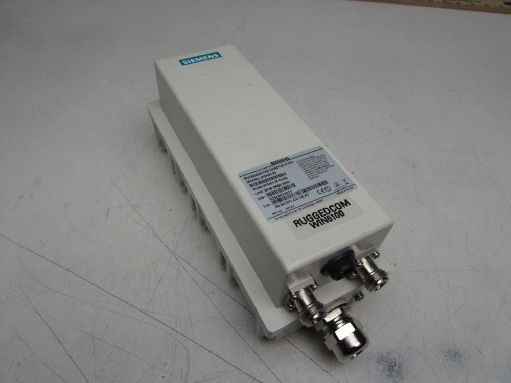 SIEMENS RUGGEDCOM WIN5125-5-DC MODEL#WIN5125 NICE USED TAKEOUT MAKE OFFER !!