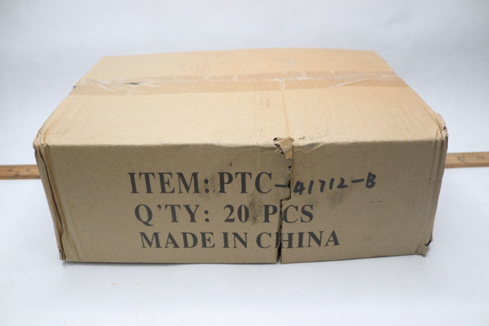 (20-Pk) Heat Shrink Tube Black 3/8" PTC-41712-B