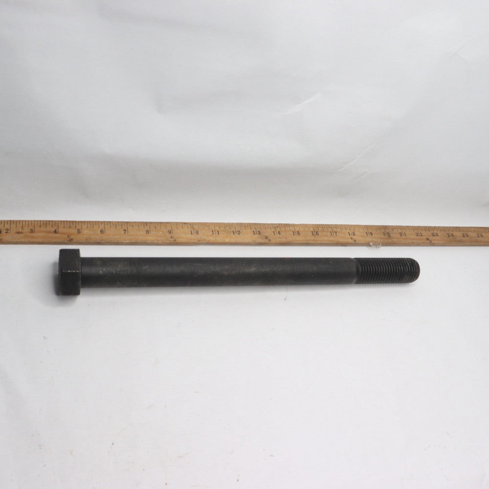 Hex Machine Bolt A307 Grade A Steel Black 1-1/4"-7 x 16"