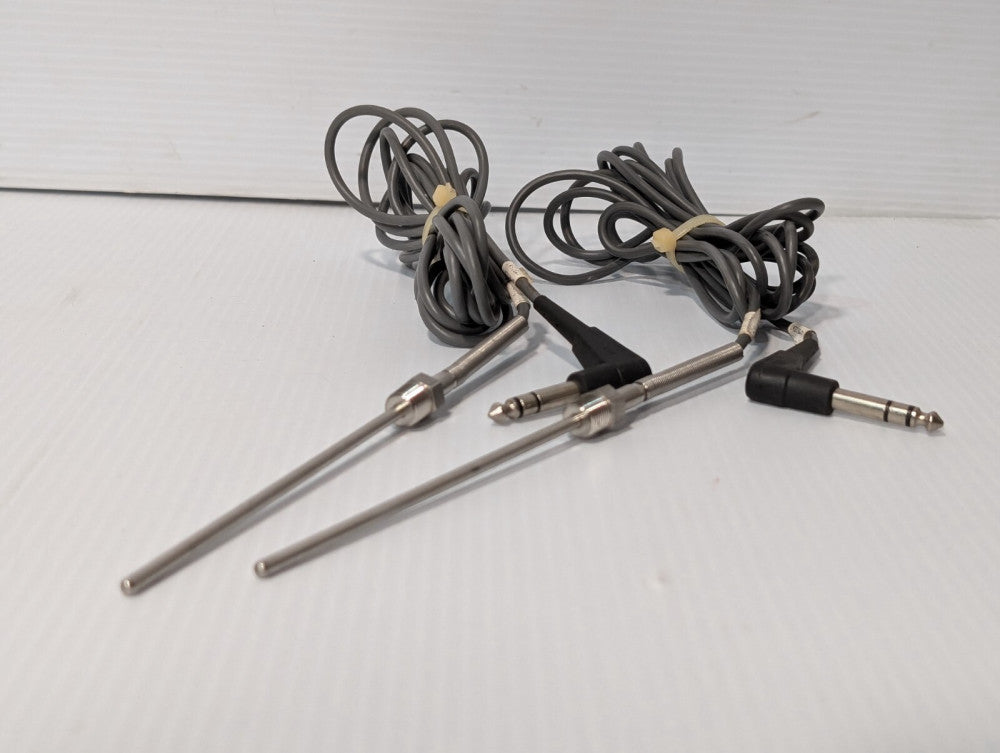 Lot of 2 Ambient 05A1274 710 Thermocouple Probe, Temp Probe Sensor, 1/4" Jack
