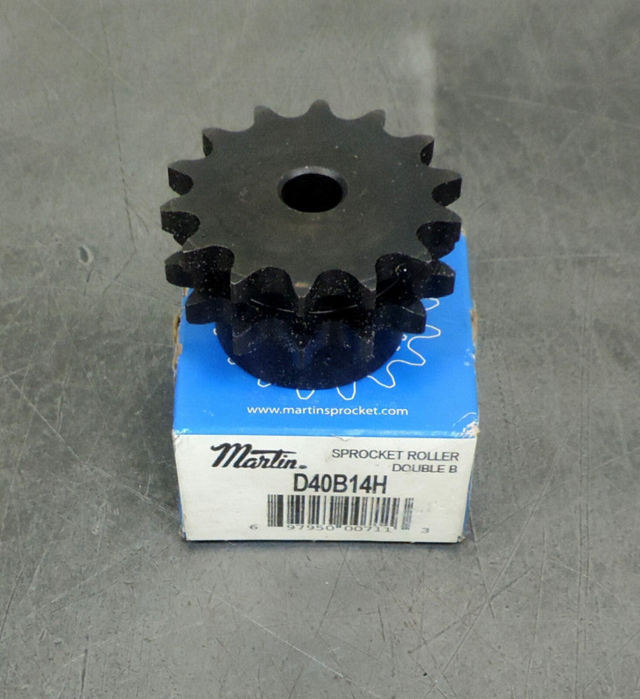 Martin D40B14H Double Sprocket Roller Double B  Stock 1/2" Bore