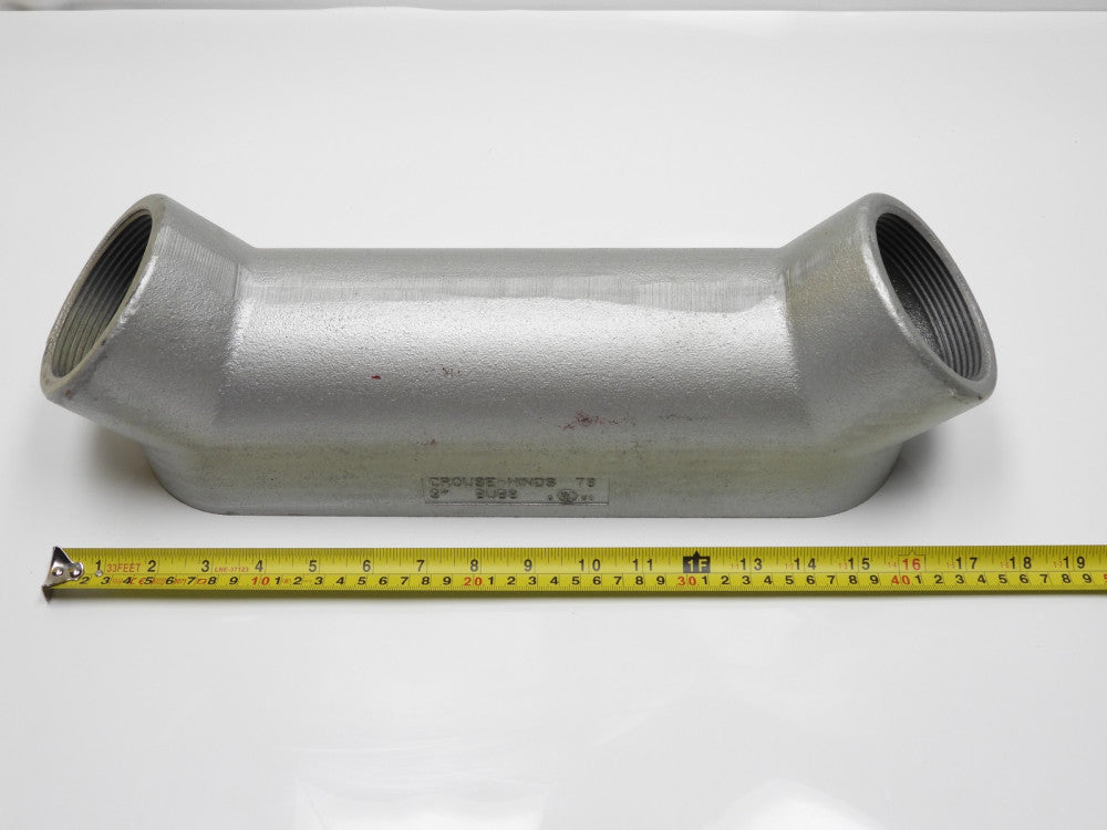 Crouse-Hinds 78 3" BUB8 Conduit Body w/Out Cover