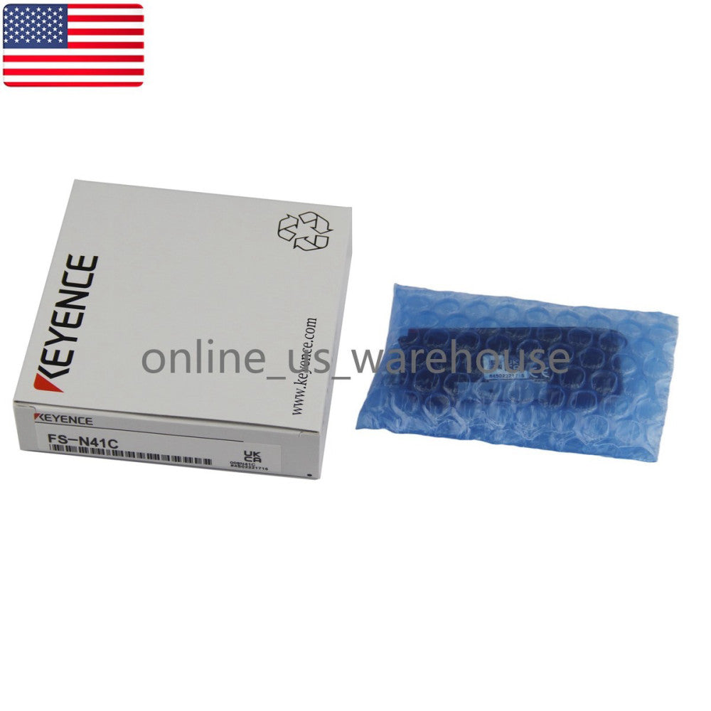 One Brand New Keyence FS-N41C FSN41C Fiber Sensor Amplifer - US Stock