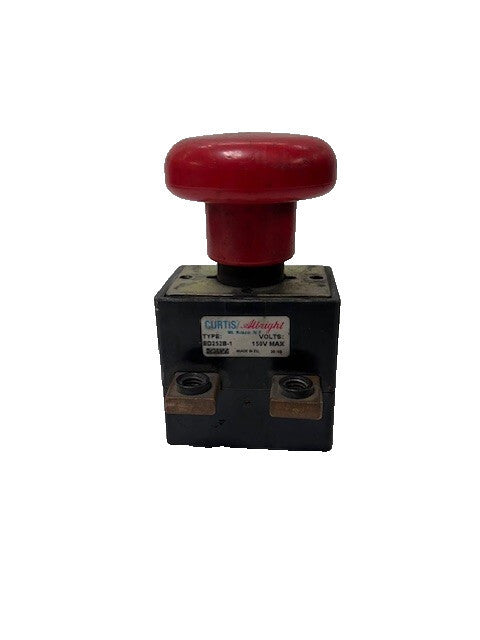 CURTIS/ALRIGHT E-STOP SWITCH ED252B-1 EMERGENCY STOP SWITCH