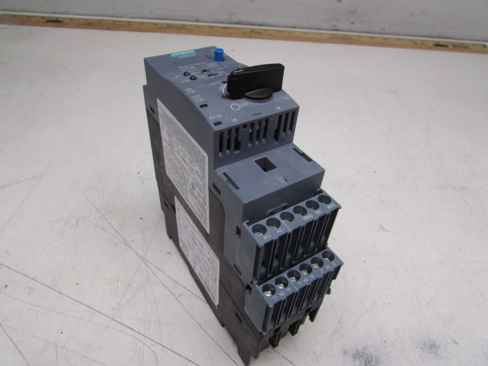 SIEMENS SIRIUS 3RA6120-1BP33 MANUAL MOTOR CONTROLLER 690V 1.25FLA AMP NICE M/O