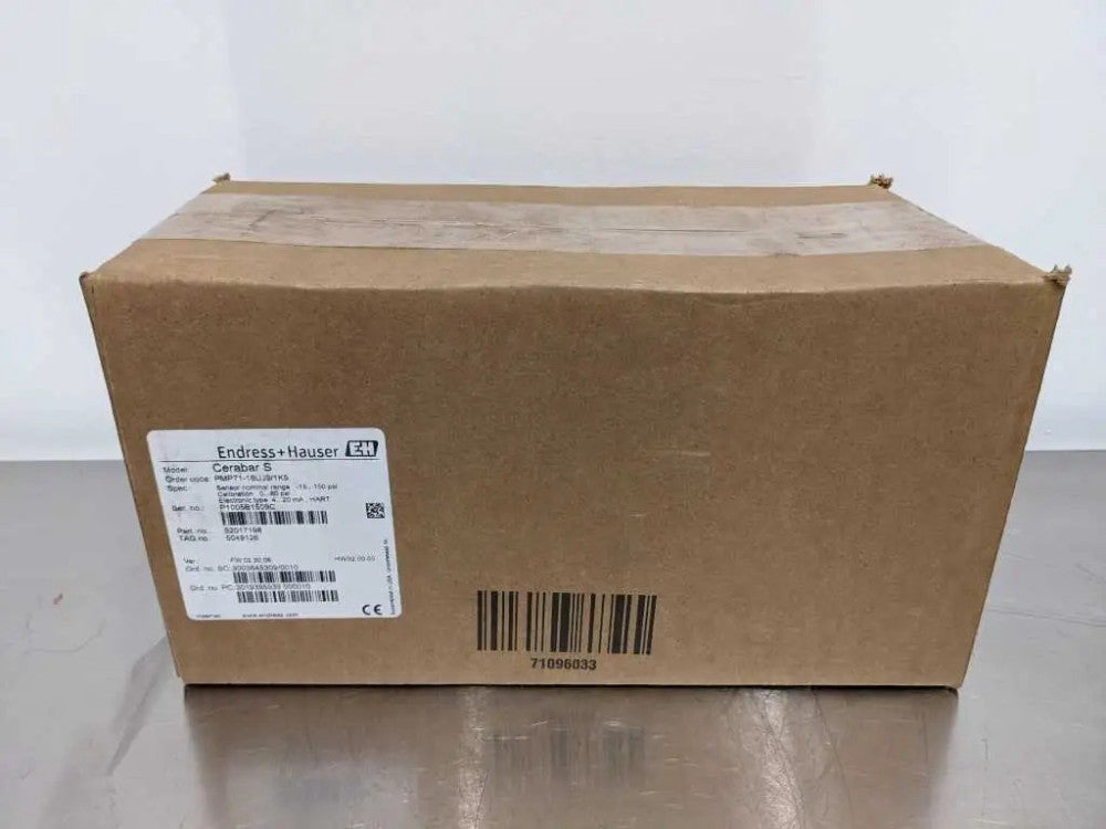 Endress+Hauser Cerabar S 52017198 PMP71-1UJ9/1K9 Digital Pressure Transmitter Fa