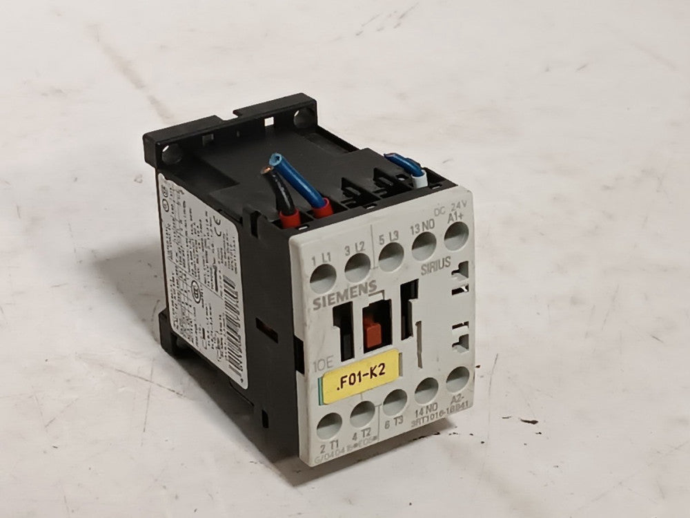 Siemens Sirius 3ZX1012-ORH11-1AA1 10E Contactor, 3 Poles, 10A, 1 Normally Open