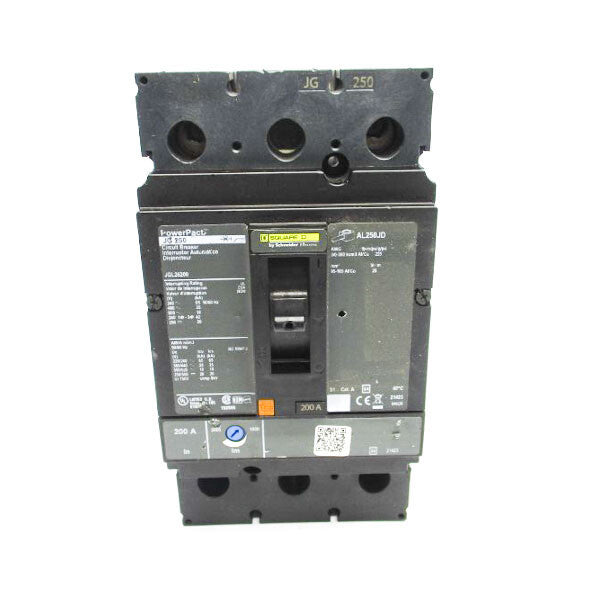 SQUARE D JGL26200 600V 200A NSNP