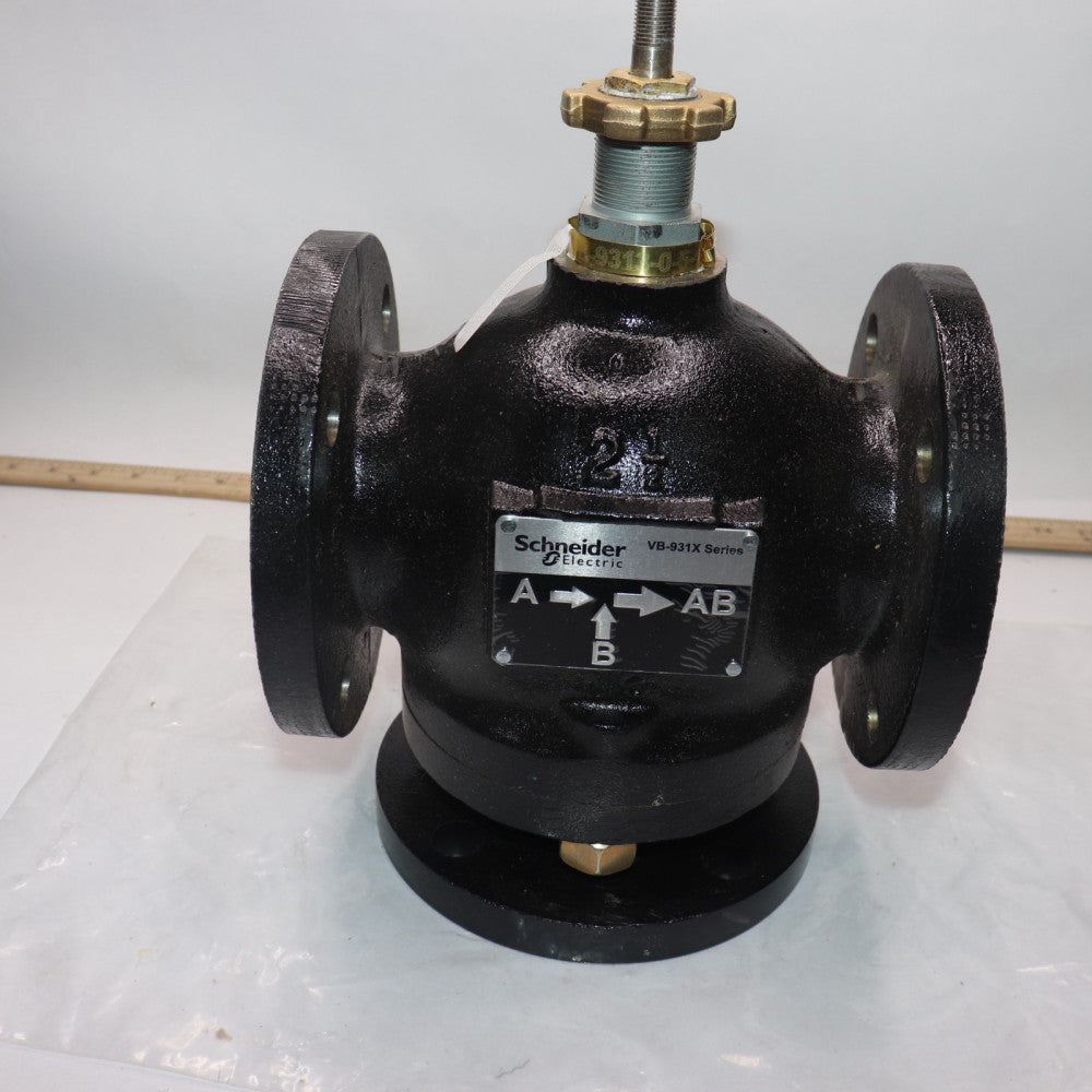 Schneider Electric Globe Valve 125 Psi 2-1/2" VB931X