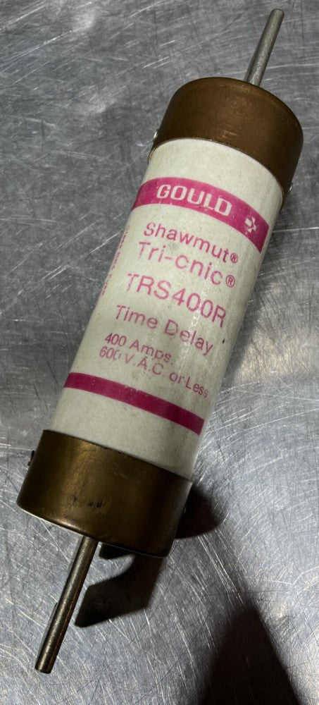 Ferraz Shawmut Gould TRS400R 400A Dual Element Time Delay Fuse 600V Nos Surplus