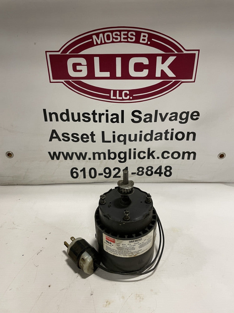 Dayton 3M363D HVAC Electric Motor 115V 1/15HP 1550RPM