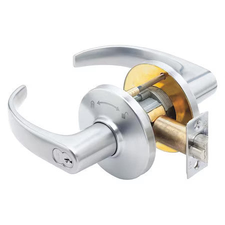 Best 9K37in14ds3626 Lever Lockset, Mechanical, Intruder, Grd. 2