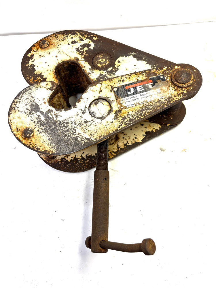 JET JBC-3 HEAVY DUTY BEAM CLAMP 3-TON CAPACITY (6600 LBS)