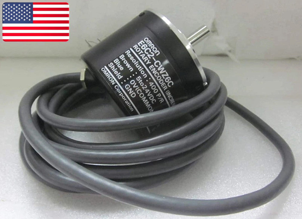 One Brand New Omron E6C2-CWZ6C 400P/R Rotary Encoder - US Stock